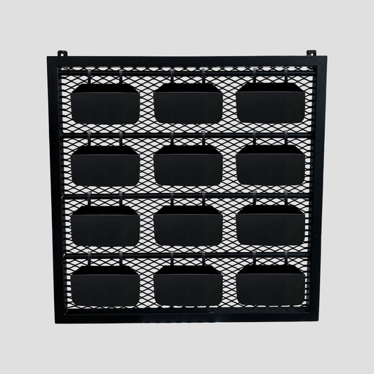 רהיט תמונה מסגרת ברזל משולבת 12 אדניות 