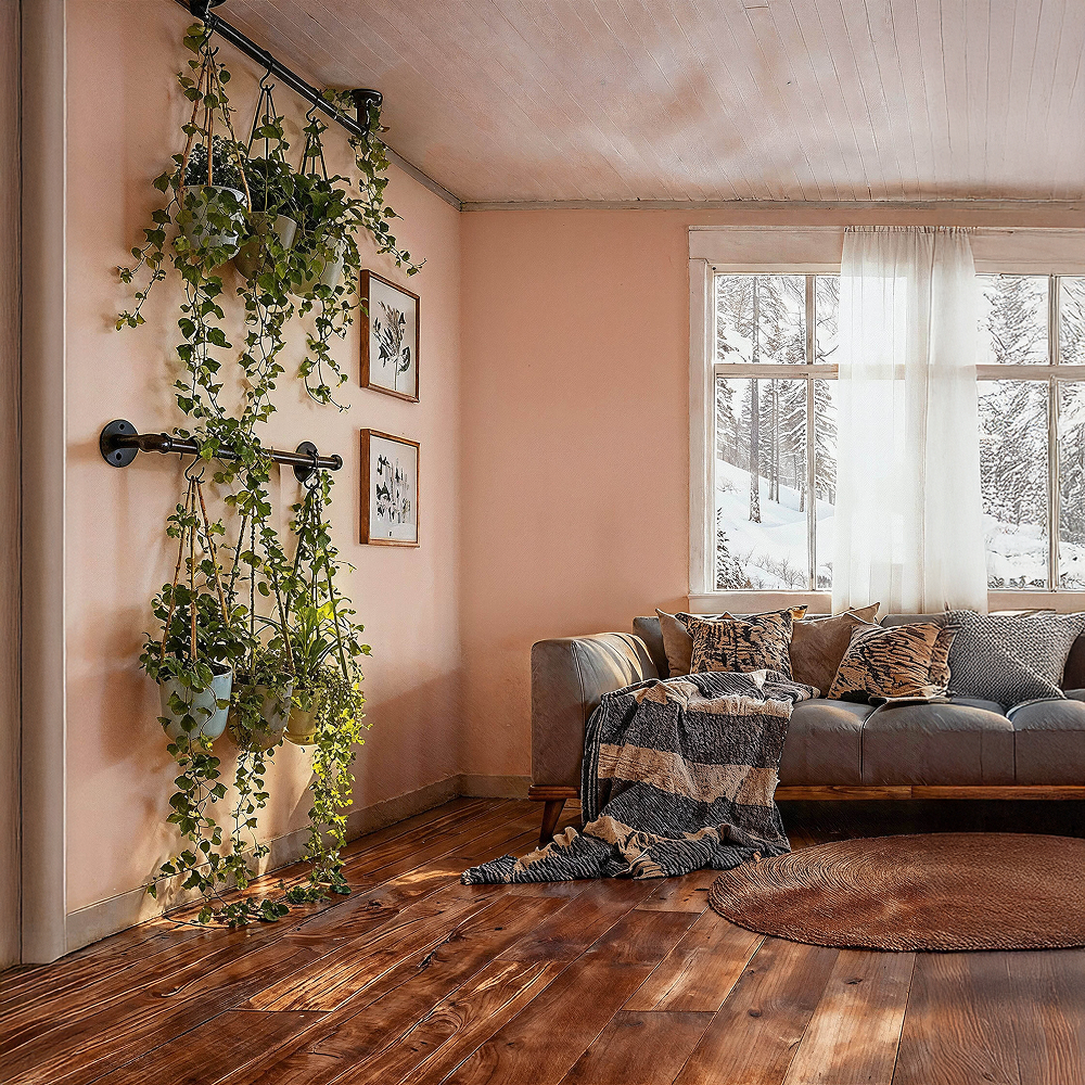 מתקן תלייה מותאם לקיר ולתקרה, אורך מודולרי - הדמיה